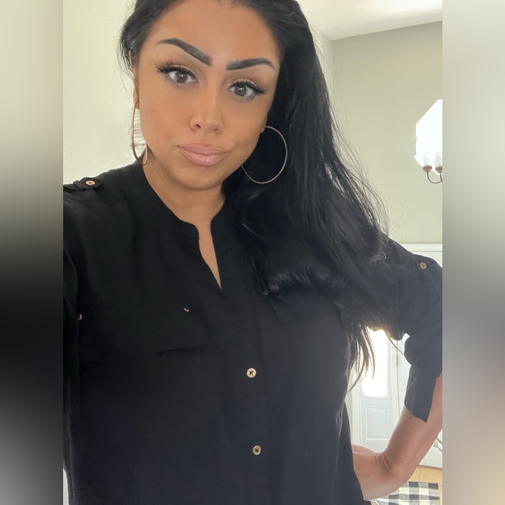 Black Calvin Klein Utility Shirt